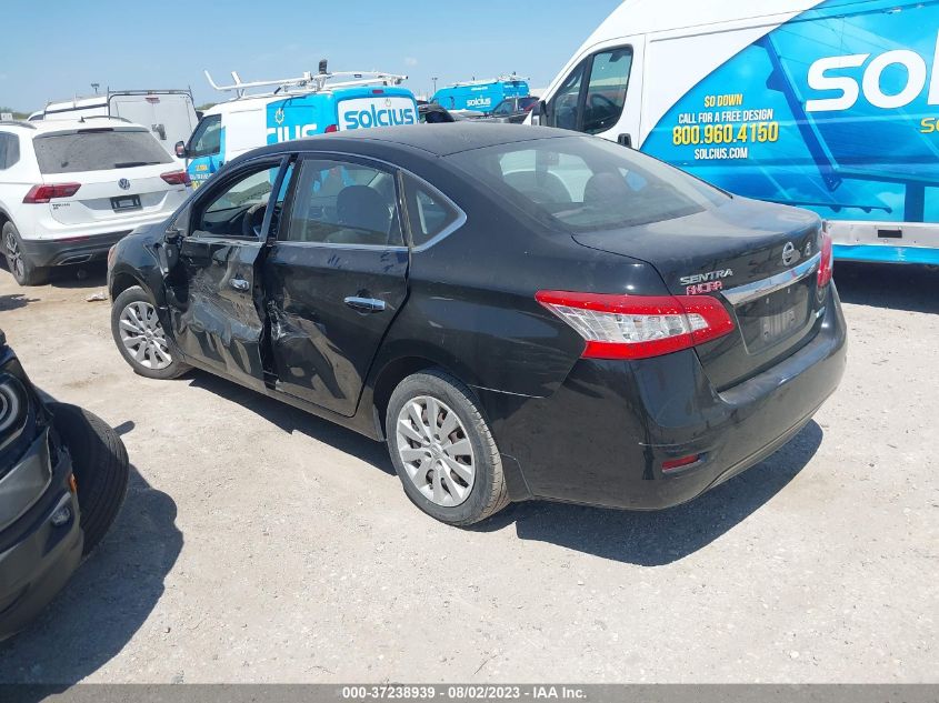 2014 NISSAN SENTRA S - 3N1AB7AP4EY202343