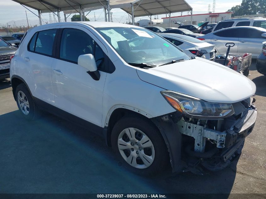 2017 CHEVROLET TRAX LS - 3GNCJKSB0HL224217