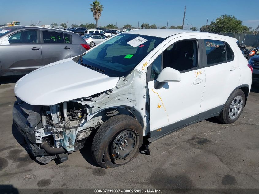 2017 CHEVROLET TRAX LS - 3GNCJKSB0HL224217