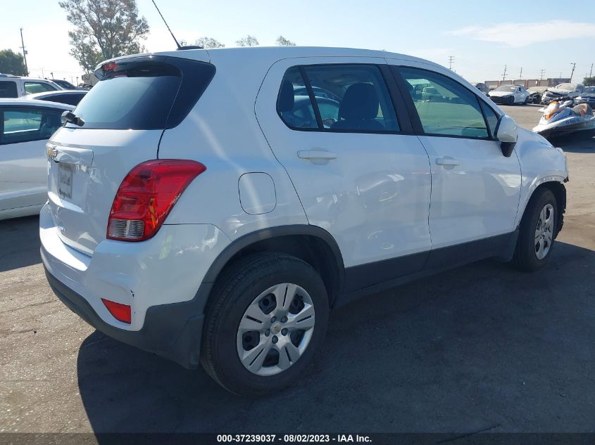 2017 CHEVROLET TRAX LS - 3GNCJKSB0HL224217