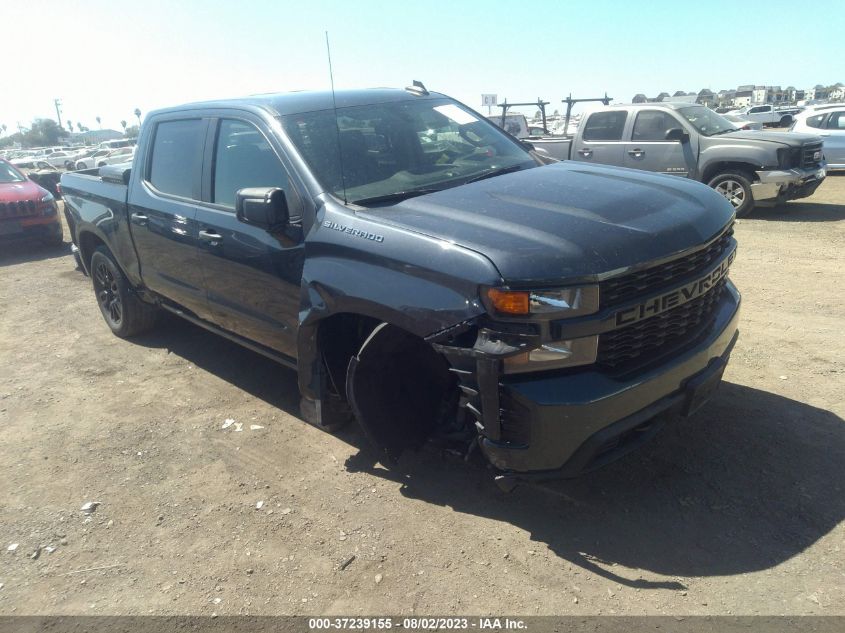 2021 CHEVROLET SILVERADO C1500 CUSTOM - 1GCPWBEK7MZ21976