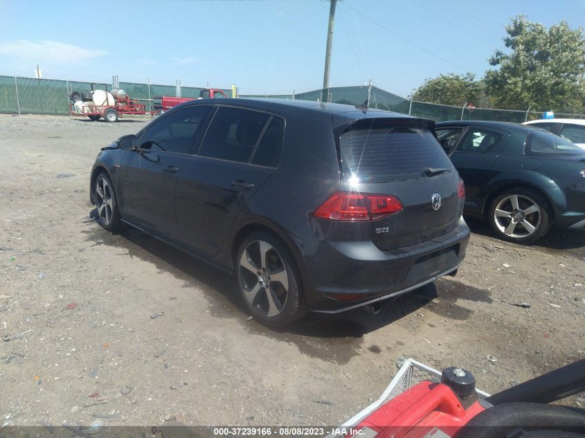 2017 VOLKSWAGEN GOLF GTI S/SE/AUTOBAHN/SPORT - 3VW4T7AU3HM019263