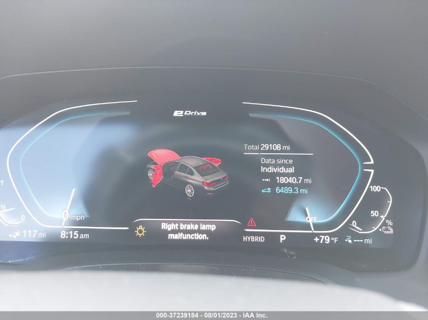 2021 BMW 3 SERIES 330E - WBA5P7C06MFJ81451