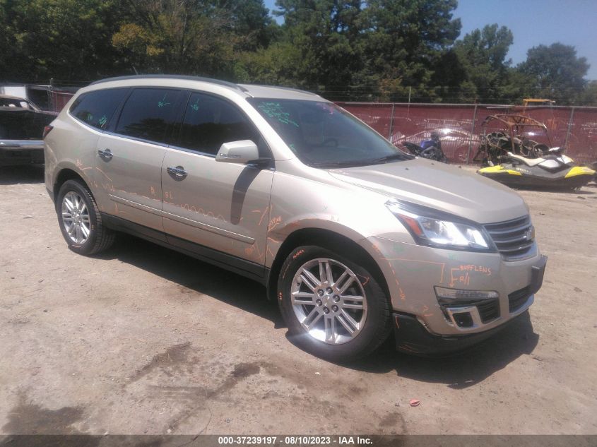 2015 CHEVROLET TRAVERSE LT - 1GNKRGKD2FJ388463