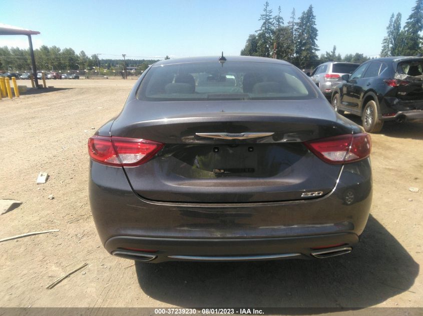 2016 CHRYSLER 200 LIMITED - 1C3CCCAG0GN102059
