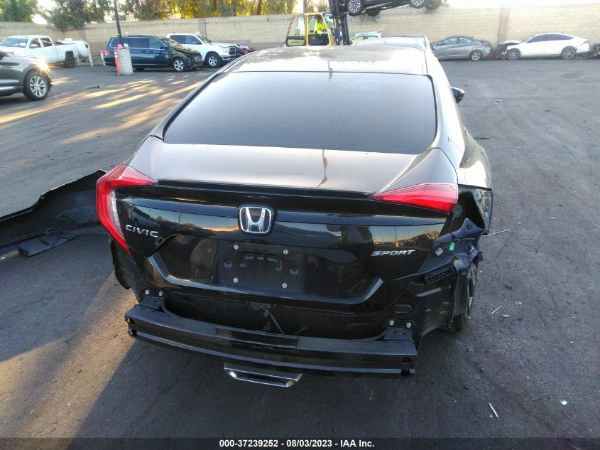 2020 HONDA CIVIC SEDAN SPORT - 2HGFC2F85LH596525