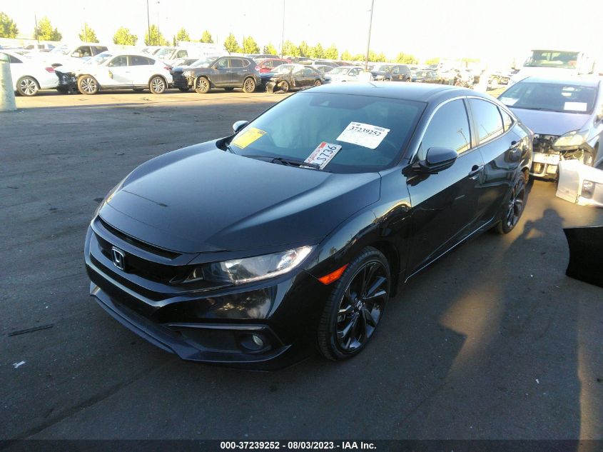2020 HONDA CIVIC SEDAN SPORT - 2HGFC2F85LH596525