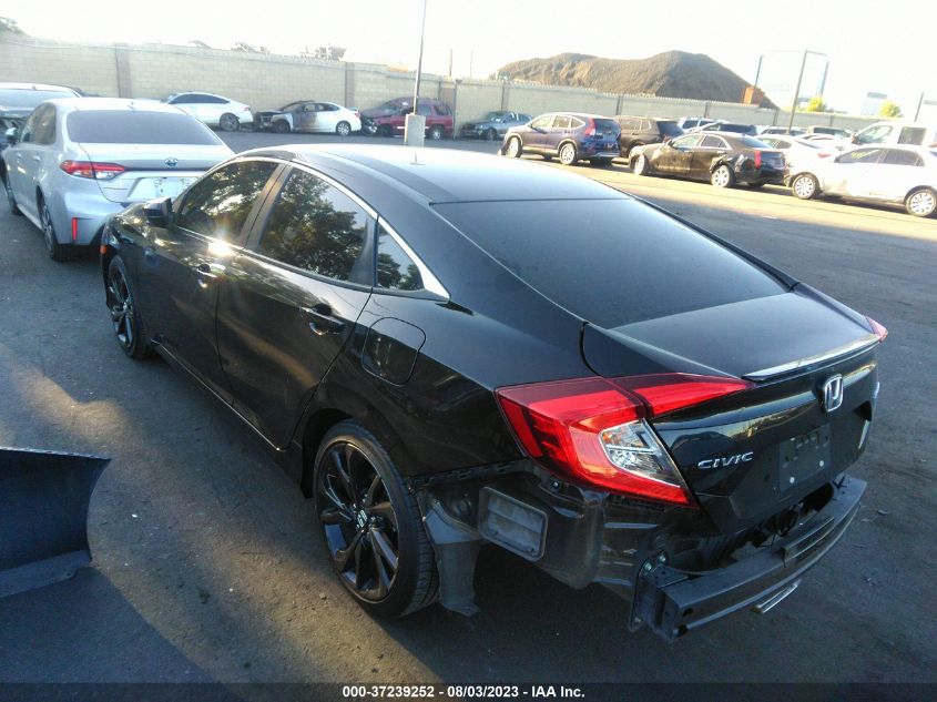 2020 HONDA CIVIC SEDAN SPORT - 2HGFC2F85LH596525