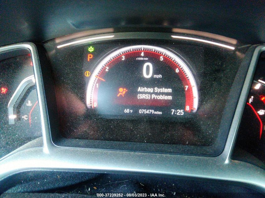 2020 HONDA CIVIC SEDAN SPORT - 2HGFC2F85LH596525