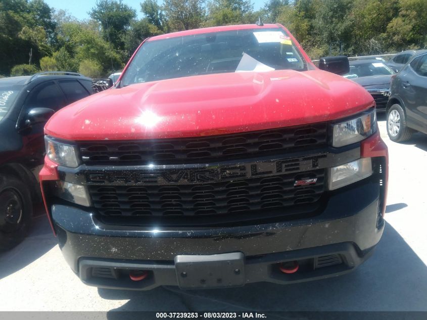 2021 CHEVROLET SILVERADO 1500 CUSTOM TRAIL BOSS - 3GCPYCEF5MG157143