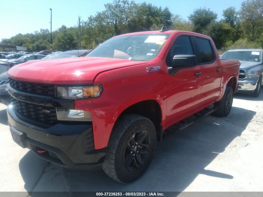 2021 CHEVROLET SILVERADO 1500 CUSTOM TRAIL BOSS - 3GCPYCEF5MG157143