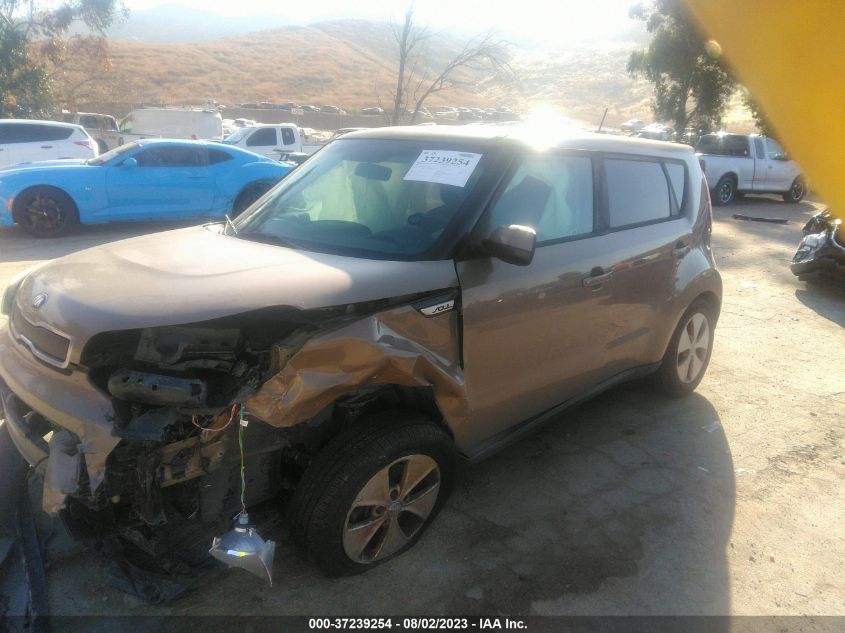 2016 KIA SOUL BASE - KNDJN2A27G7317857