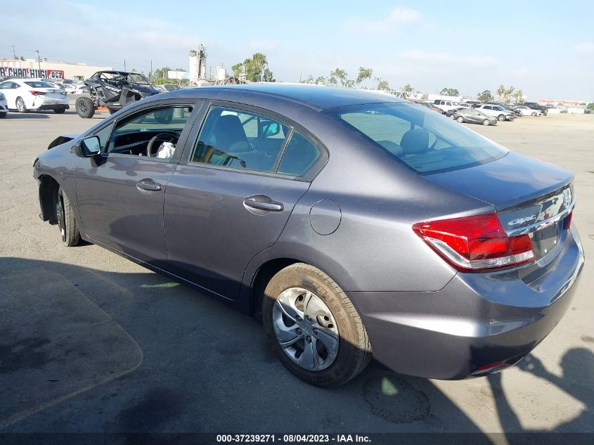 2015 HONDA CIVIC SEDAN LX - 19XFB2F53FE233633