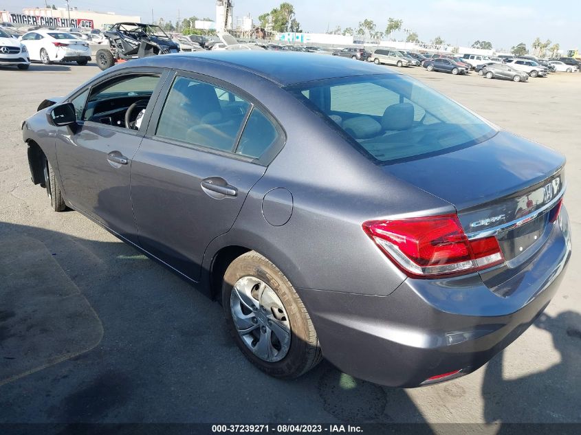 2015 HONDA CIVIC SEDAN LX - 19XFB2F53FE233633