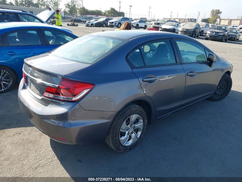 2015 HONDA CIVIC SEDAN LX - 19XFB2F53FE233633