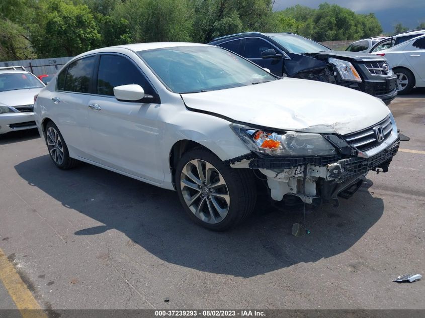 2015 HONDA ACCORD SEDAN SPORT - 1HGCR2F5XFA042763
