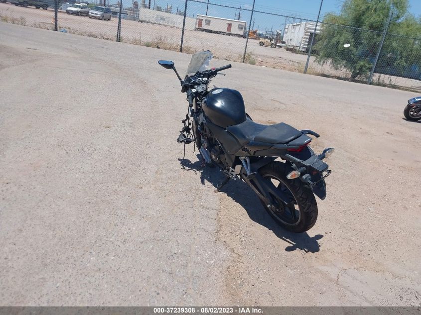2012 HONDA CBR250 R MLHMC4107C5205883
