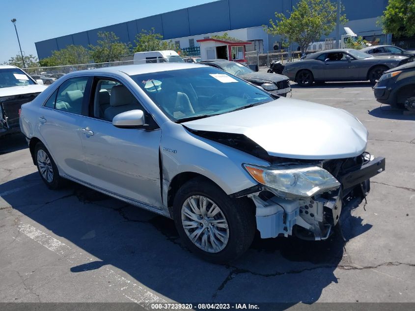 2014 TOYOTA CAMRY HYBRID LE/XLE/SE LIMITED EDITION - 4T1BD1FK2EU101368