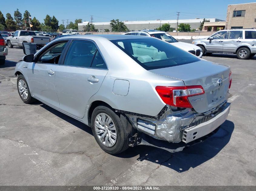2014 TOYOTA CAMRY HYBRID LE/XLE/SE LIMITED EDITION - 4T1BD1FK2EU101368