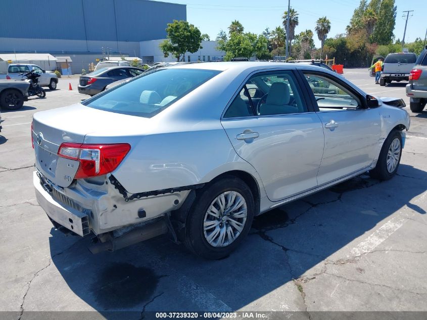 2014 TOYOTA CAMRY HYBRID LE/XLE/SE LIMITED EDITION - 4T1BD1FK2EU101368