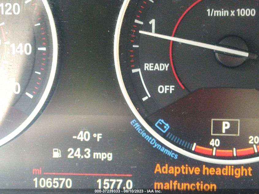 2015 BMW 3 SERIES 335I - WBA3A9G5XFNT09922
