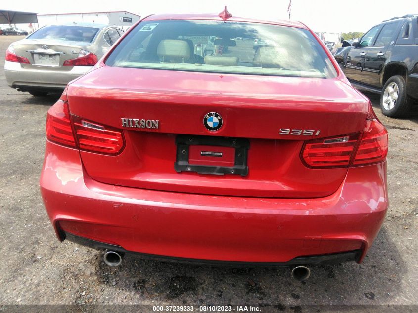 2015 BMW 3 SERIES 335I - WBA3A9G5XFNT09922