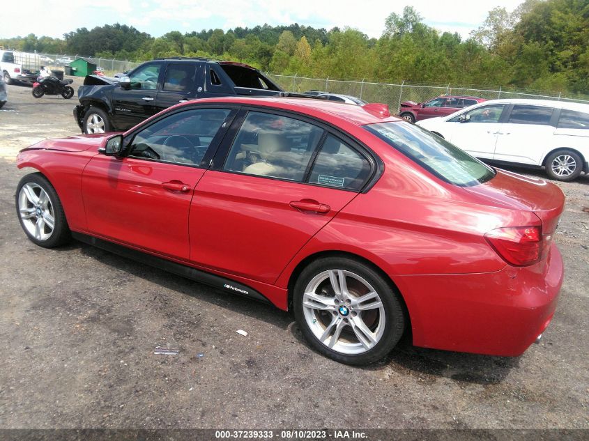 2015 BMW 3 SERIES 335I - WBA3A9G5XFNT09922