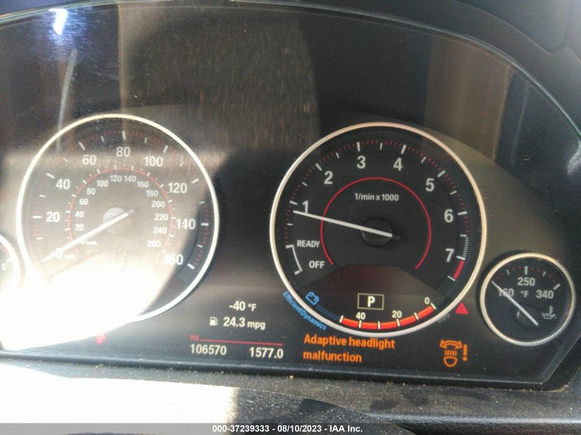 2015 BMW 3 SERIES 335I - WBA3A9G5XFNT09922