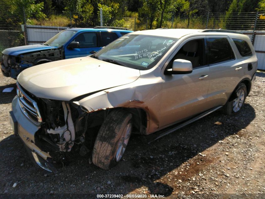 2015 DODGE DURANGO SXT - 1C4RDHAG6FC902732