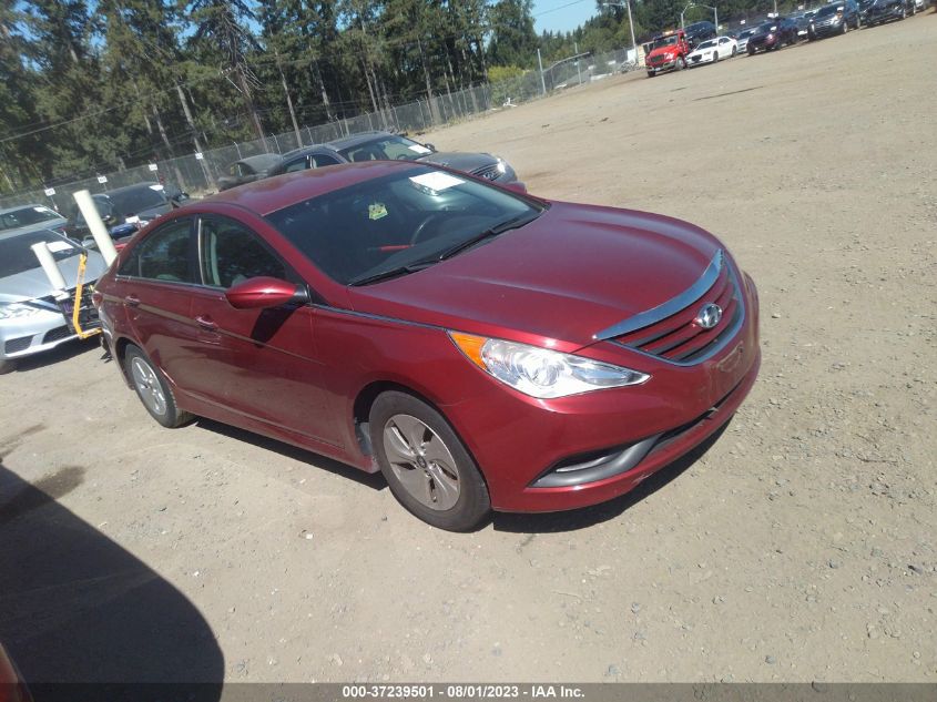 2014 HYUNDAI SONATA GLS - 5NPEB4AC4EH823525