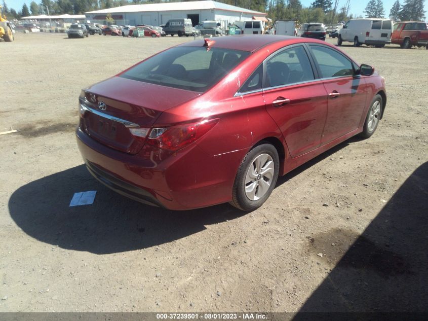 2014 HYUNDAI SONATA GLS - 5NPEB4AC4EH823525