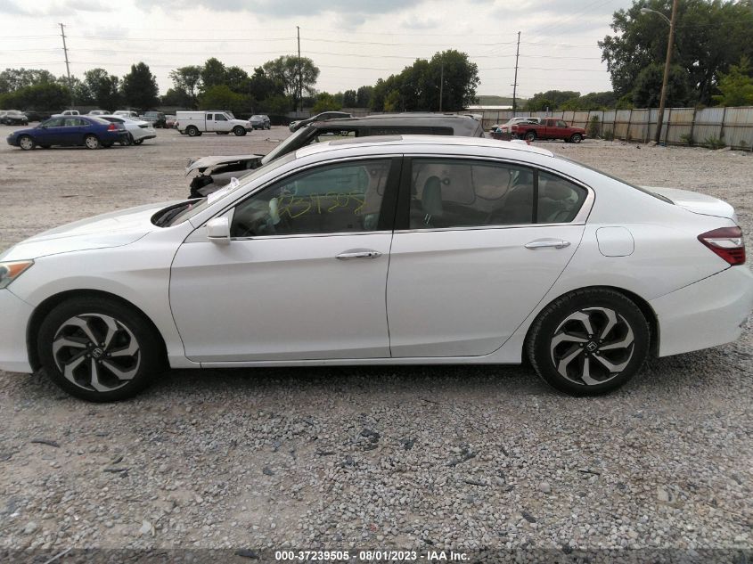 2017 HONDA ACCORD SEDAN EX-L - 1HGCR2F84HA105398