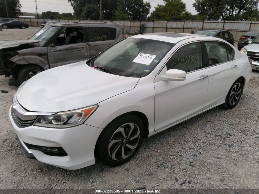 2017 HONDA ACCORD SEDAN EX-L - 1HGCR2F84HA105398