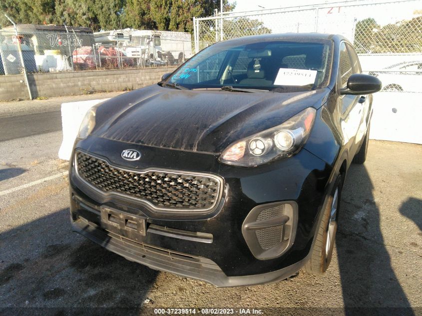 2018 KIA SPORTAGE LX - KNDPM3AC6J7400652