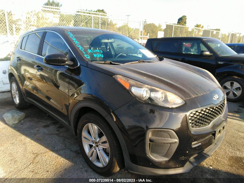 2018 KIA SPORTAGE LX - KNDPM3AC6J7400652