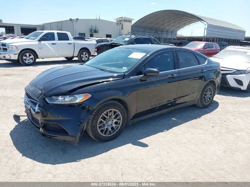 2014 FORD FUSION S - 3FA6P0G79ER355450