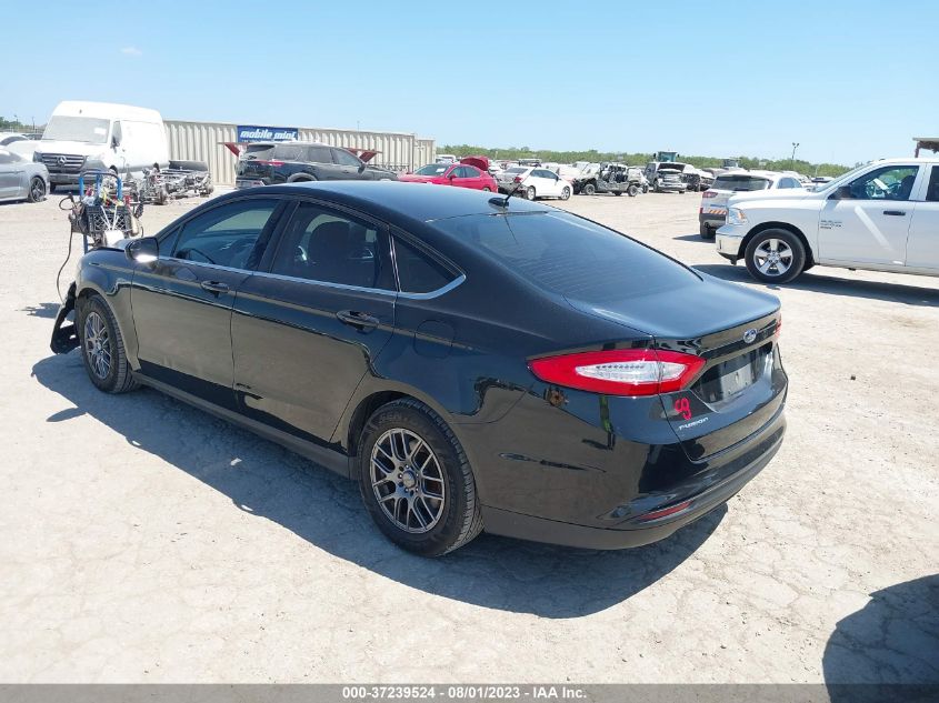 2014 FORD FUSION S - 3FA6P0G79ER355450