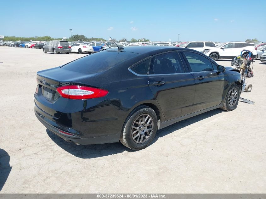 2014 FORD FUSION S - 3FA6P0G79ER355450