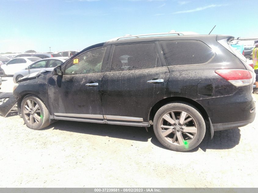 2016 NISSAN PATHFINDER PLATINUM - 5N1AR2MN7GC613538