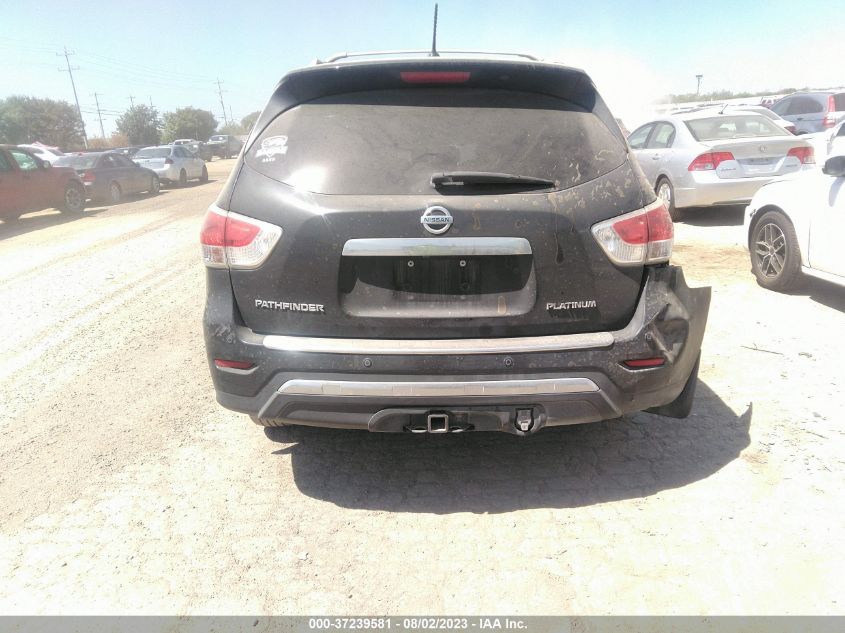 2016 NISSAN PATHFINDER PLATINUM - 5N1AR2MN7GC613538