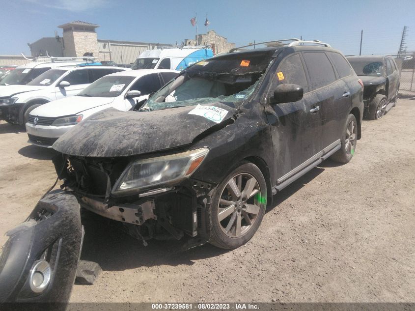 2016 NISSAN PATHFINDER PLATINUM - 5N1AR2MN7GC613538