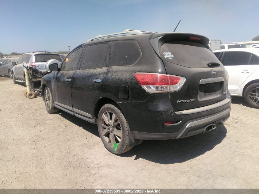 2016 NISSAN PATHFINDER PLATINUM - 5N1AR2MN7GC613538