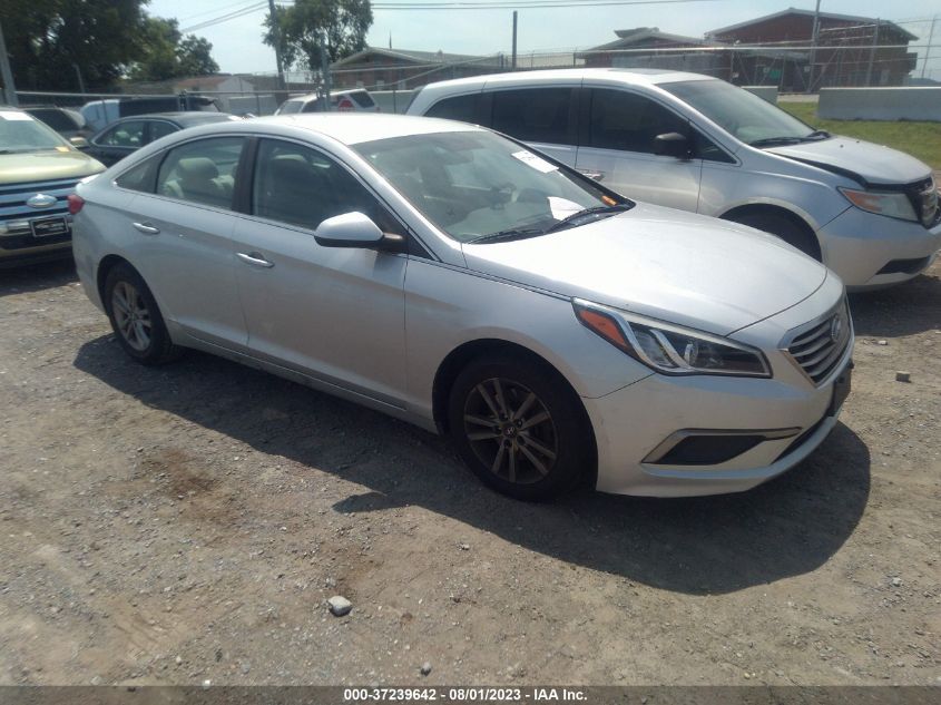 2017 HYUNDAI SONATA 2.4L - 5NPE24AF7HH506725