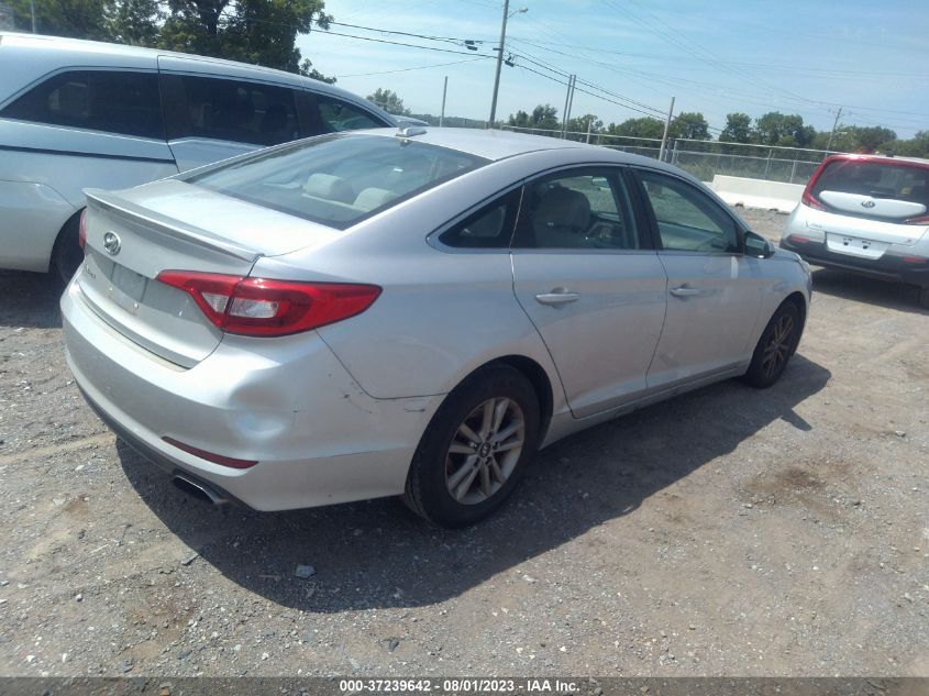 2017 HYUNDAI SONATA 2.4L - 5NPE24AF7HH506725