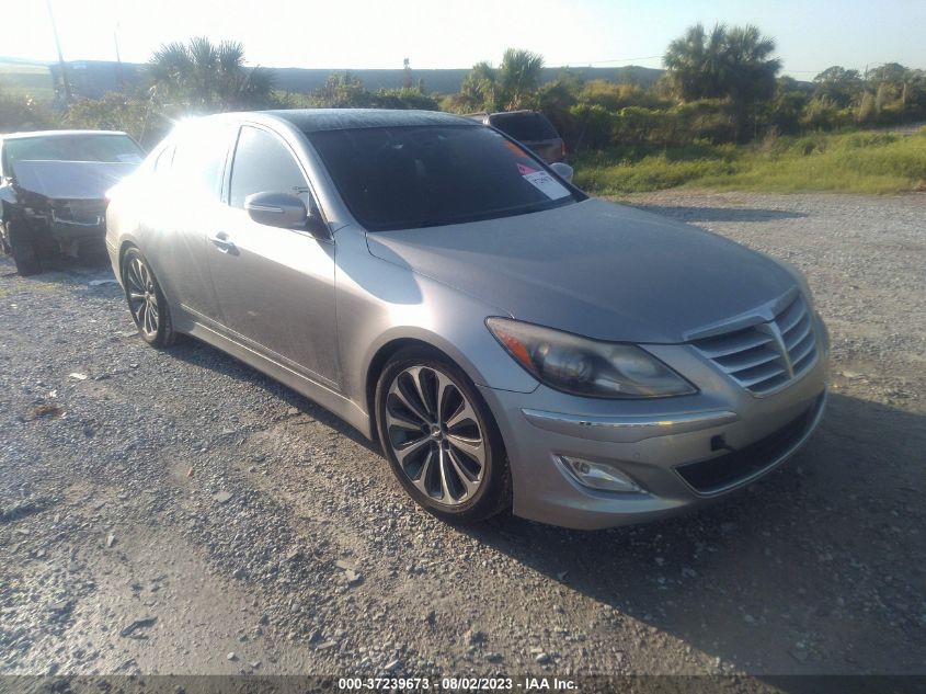 VIN KMHGC4DH2DU249911 2013 HYUNDAI GENESIS no.1