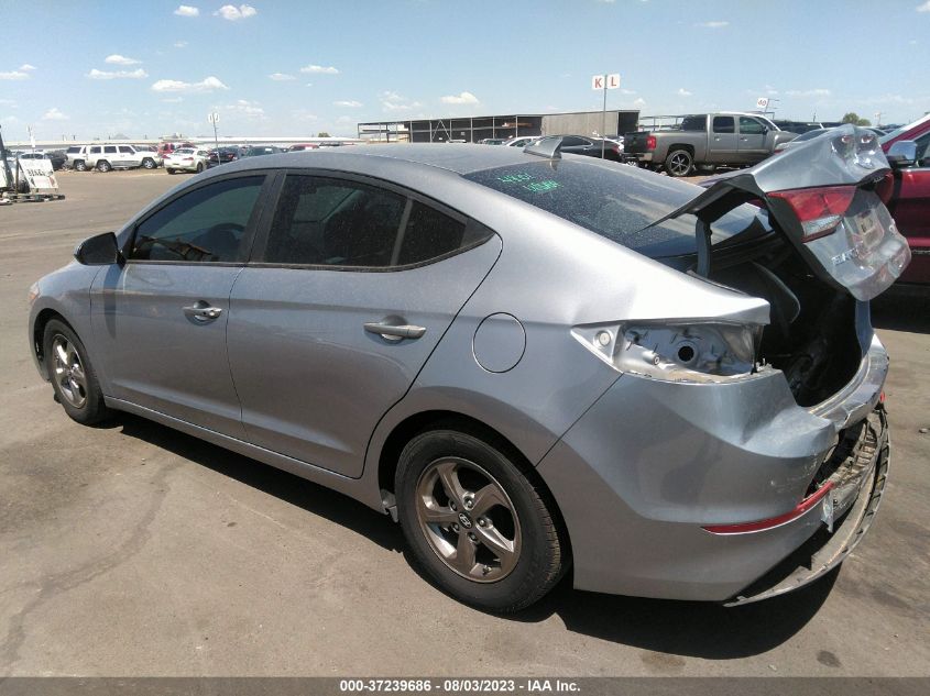 2017 HYUNDAI ELANTRA ECO - 5NPD94LA4HH131188