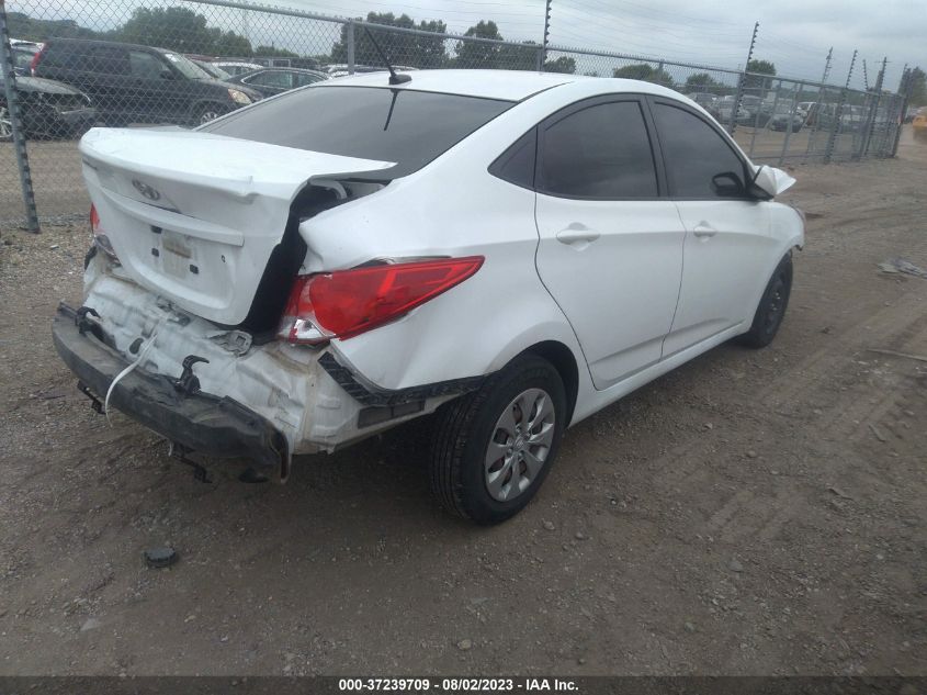 2017 HYUNDAI ACCENT SE - KMHCT4AEXHU276921