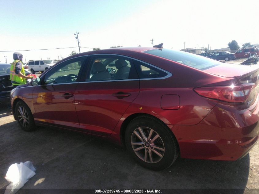 2016 HYUNDAI SONATA 2.4L SE - 5NPE24AF5GH383747