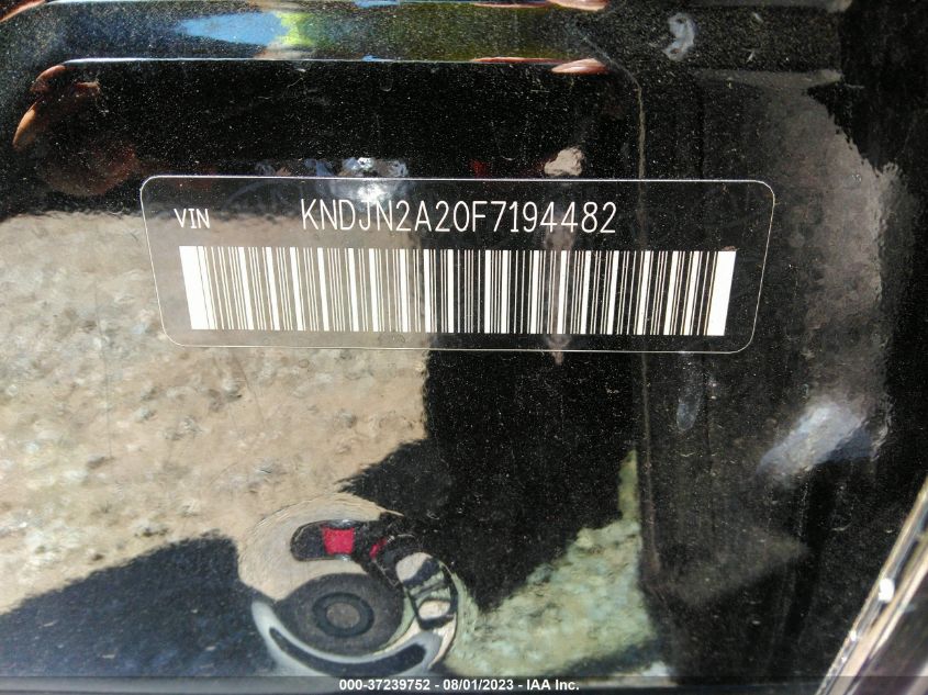 2015 KIA SOUL BASE - KNDJN2A20F7194482