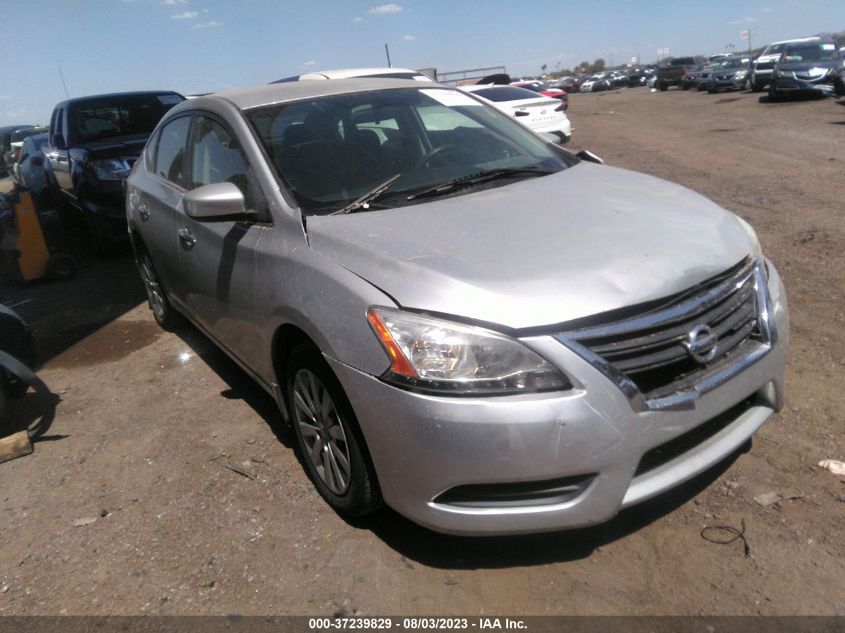 2014 NISSAN SENTRA S/SV/SR/SL - 1N4AB7AP7EN855619